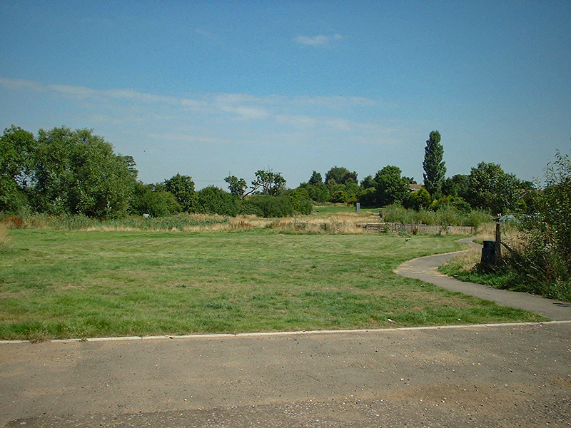 View from the entrance - Aug 2001