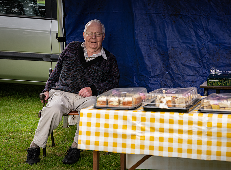 Alan in charge of teas